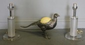 Silverplated Pheasant with Ost