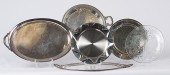 Silverplated Serving Trays Plu
