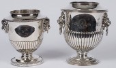 Silverplated Wine Coolers Engl