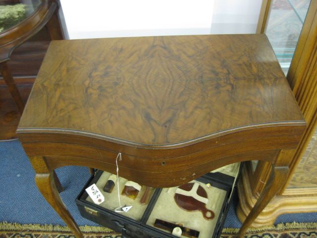 Silverware Chest on Stand.