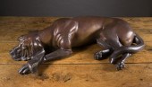 SILVIA L. DAVIS BRONZE SCULPTU