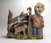 SILVIO P. ZORATTI WOOD CARVING