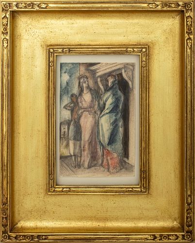 SIMKA SIMKHOVITCH &QUOT;MURAL STUDY
