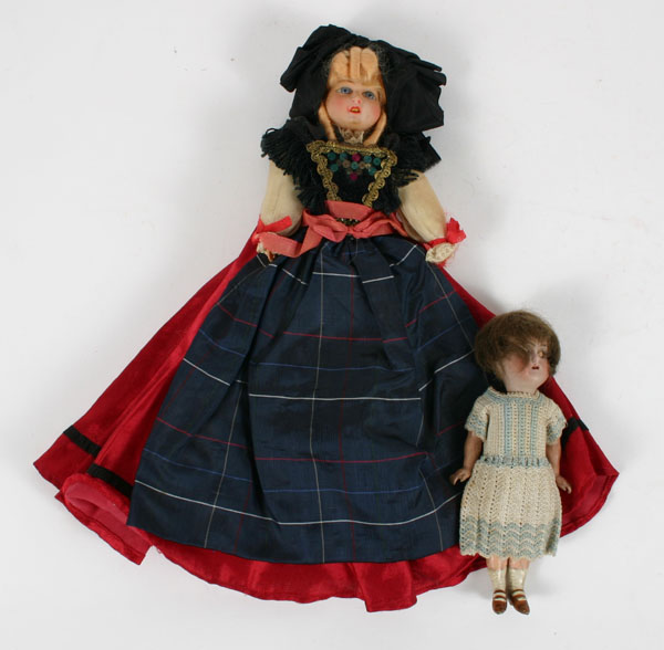 Simon & Halbig, 7" bisque head doll