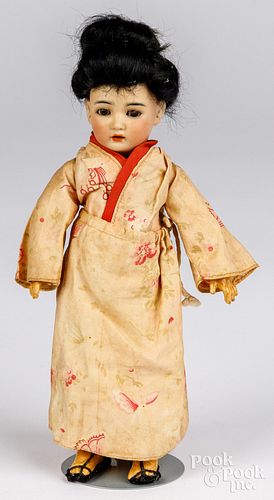 SIMON & HALBIG BISQUE HEAD ORIENTAL