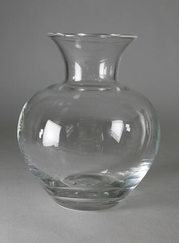 SIMON PEARCE BULBOUS VASESimon