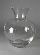 SIMON PEARCE BULBOUS VASESimon