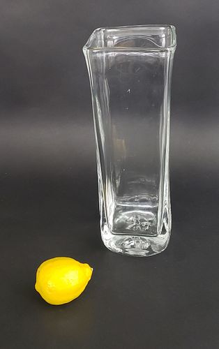 SIMON PEARCE CLEAR CRYSTAL CUBE