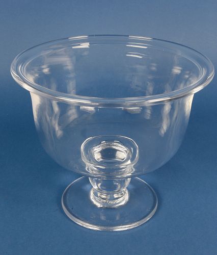SIMON PEARCE CLEAR CRYSTAL PEDESTAL