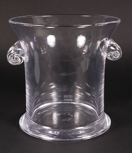 SIMON PEARCE GLASS CHAMPAGNE BUCKET