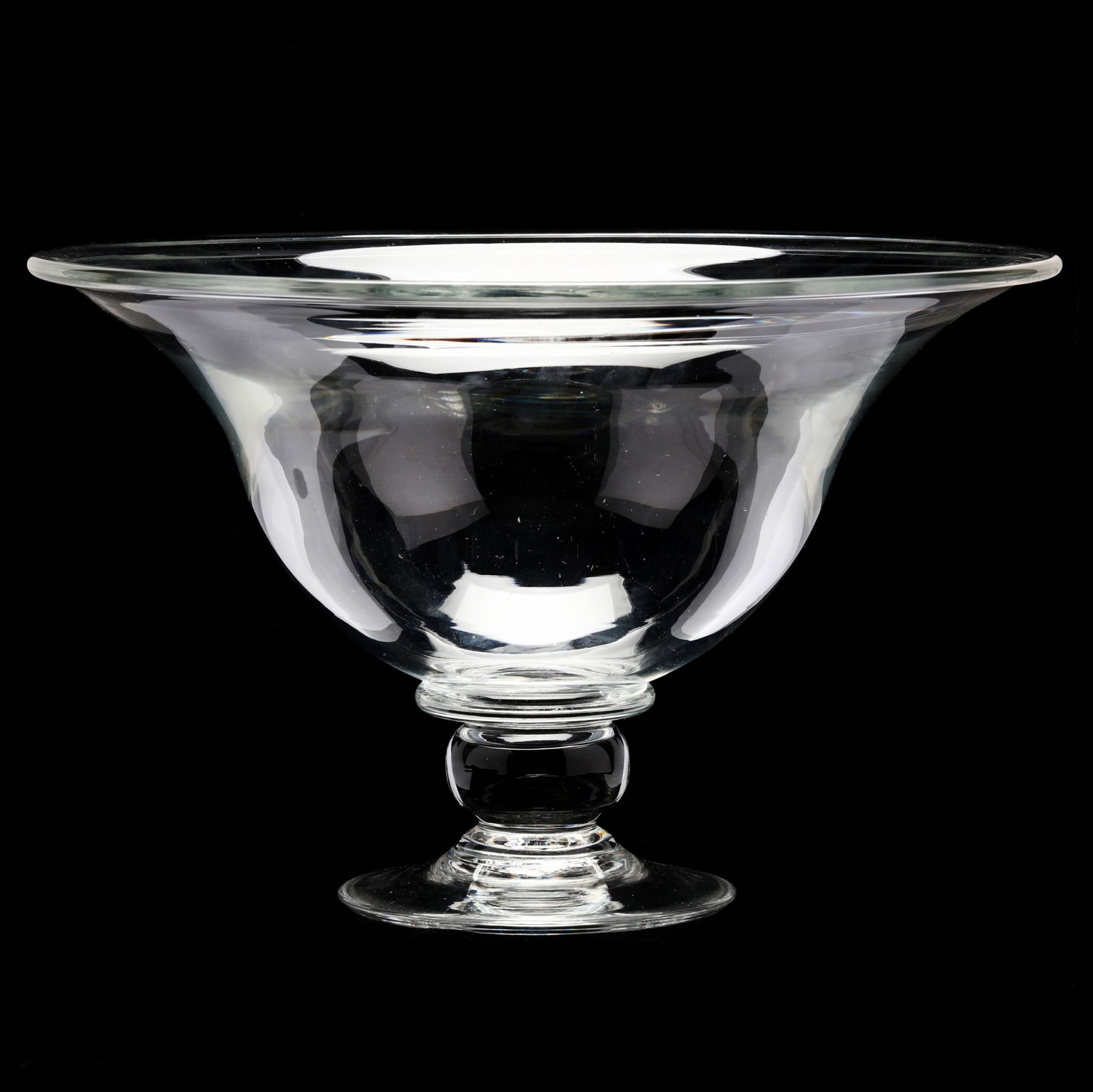 SIMON PEARCE (VT), LARGE PEDESTAL