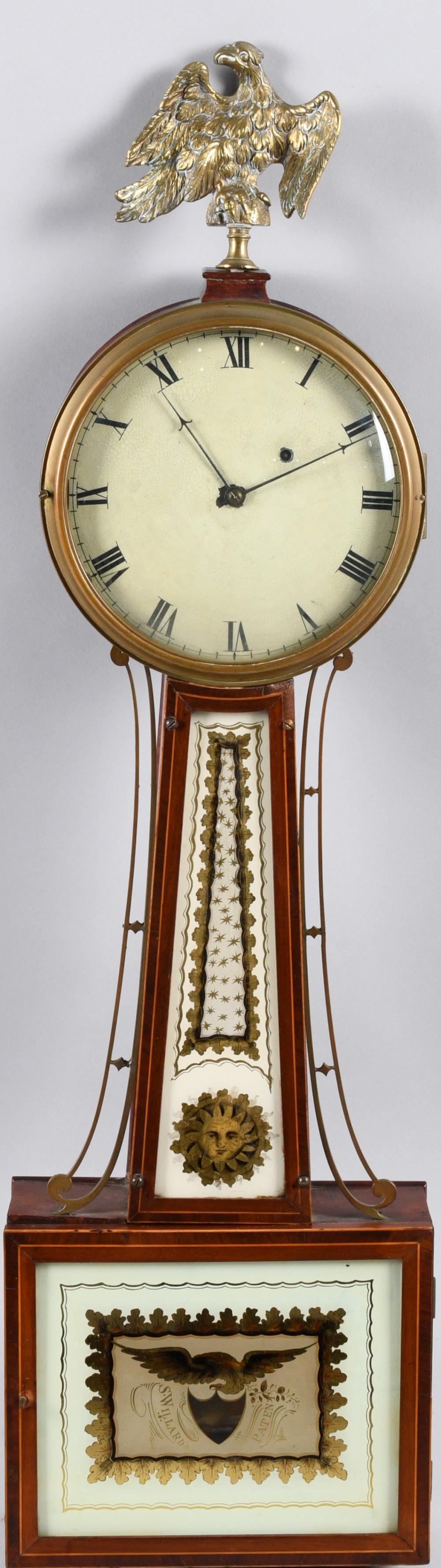 SIMON WILLARD BRASS MOUNTED