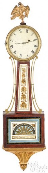 SIMON WILLARD FEDERAL MAHOGANY