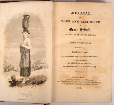 Simond, Louis. Journal of a Tour