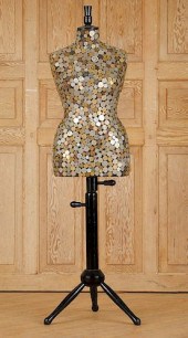SIMULATED HUMAN TORSO COVERED