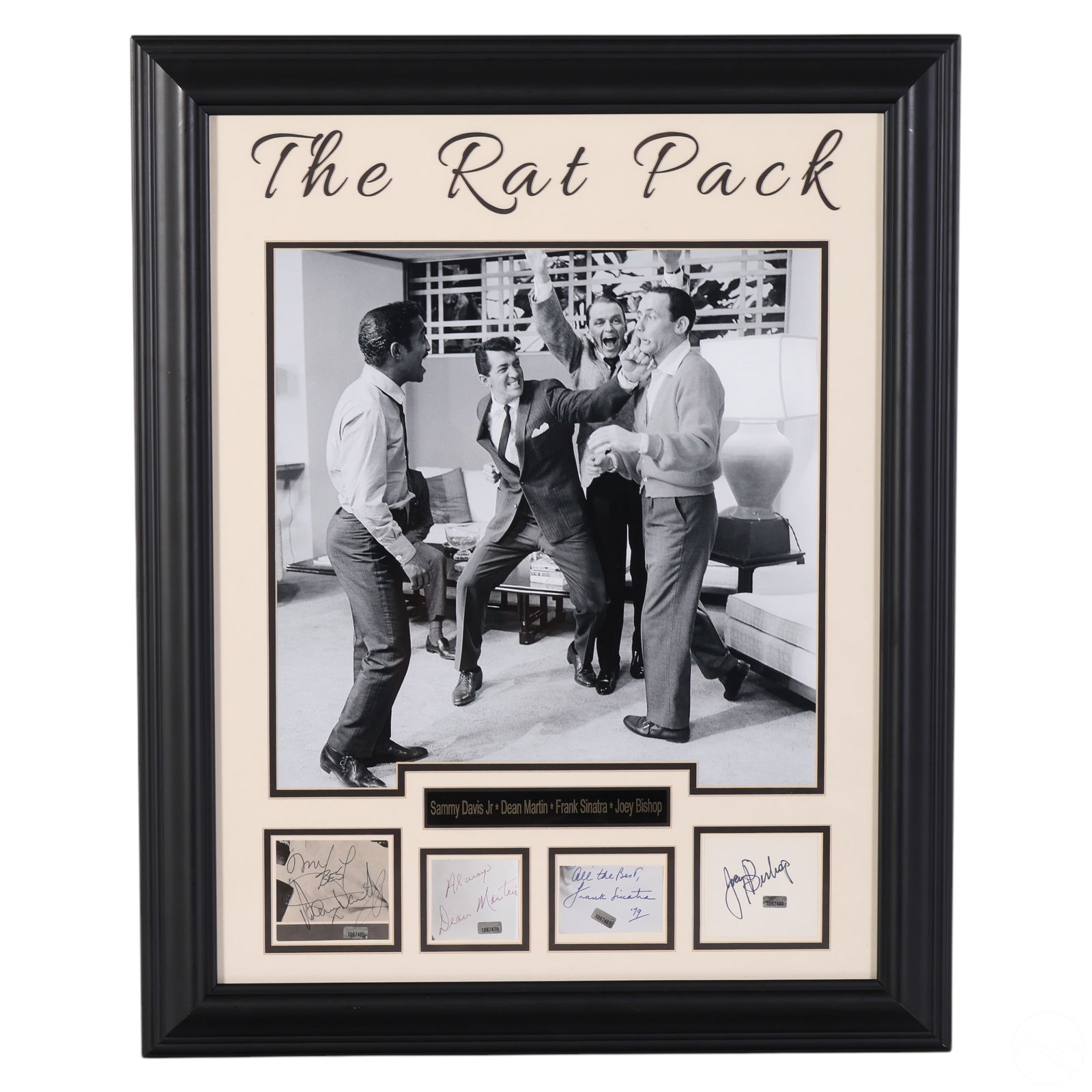 SINATRA MARTI DAVIS BISHOP RAT PACK