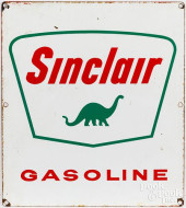 SINCLAIR GASOLINE PORCELAIN AD
