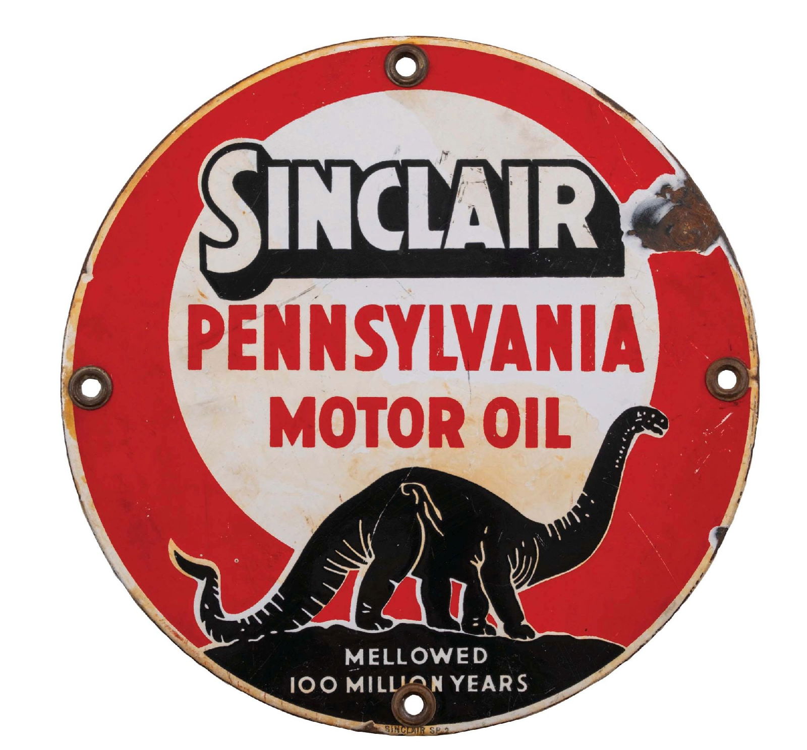 SINCLAIR PENNSYLVANIA MOTOR OIL