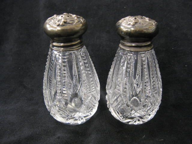 Sinclaire Cut Glass Salt & Pepper