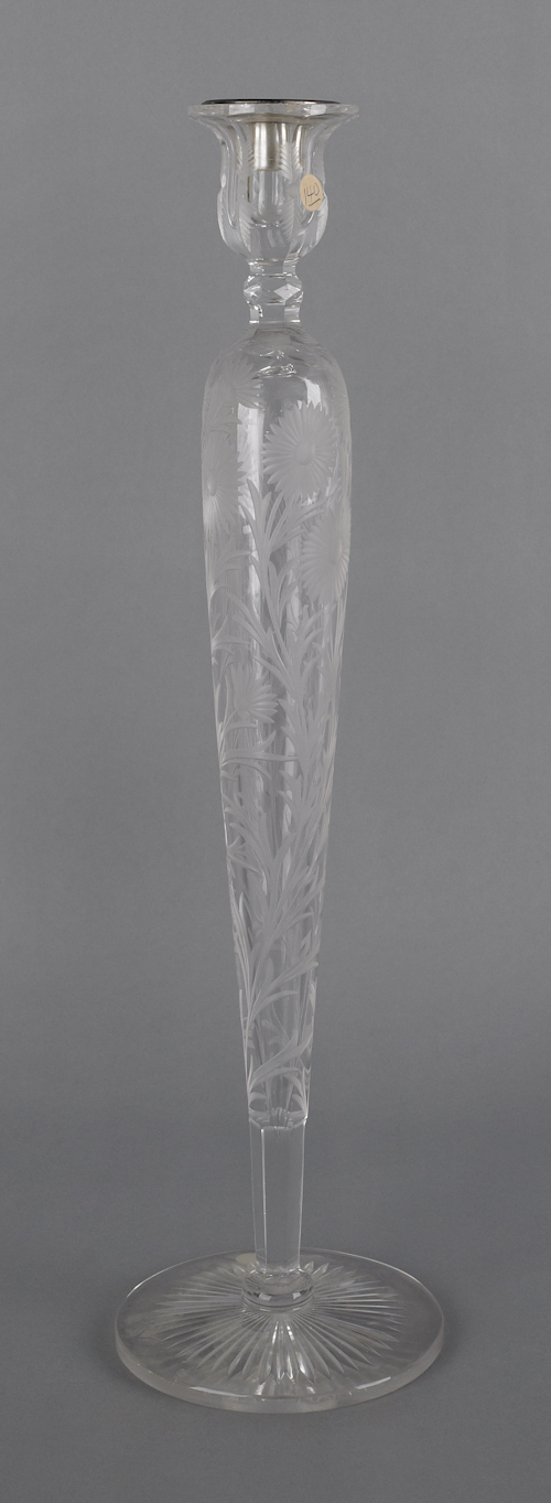 Sinclaire etched glass