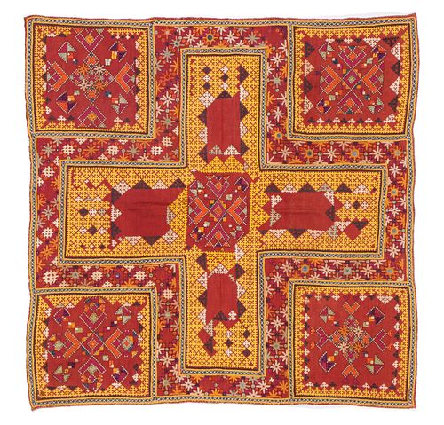 SIND PILLOW COVER, INDIA, EARLY