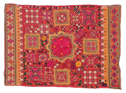 SIND PILLOW COVER, INDIA, EARLY/MID