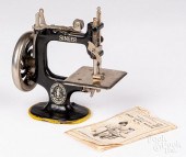 SINGER #20 SEWING MACHINE AND