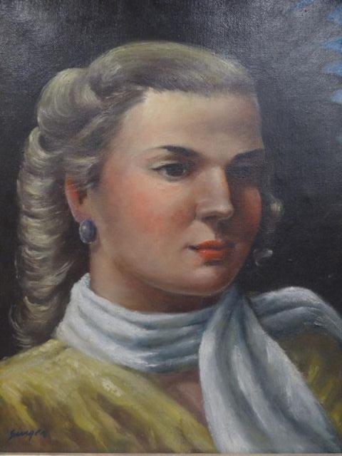SINGER Clyde. Oil On Canvas