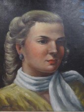 SINGER Clyde. Oil On Canvas Po