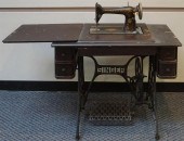 SINGER PAINTED WROUGHT IRON ST