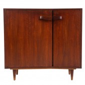 SINGER & SONS WALNUT CABINET B