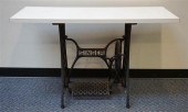 SINGER WROUGHT IRON TREADLE BA