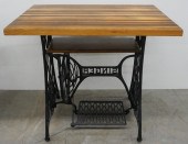 SINGER WROUGHT IRON TREADLE BA