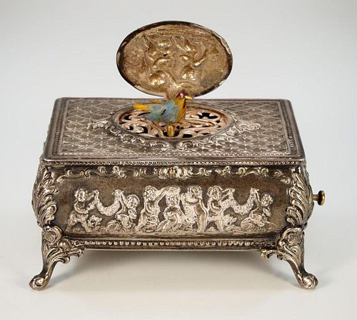 SINGING BIRD MUSIC BOXA 20th