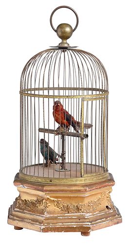 SINGING BIRDS IN CAGE