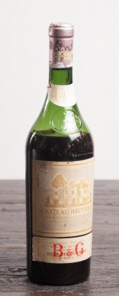SINGLE BOTTLE OF VINTAGE FRENC