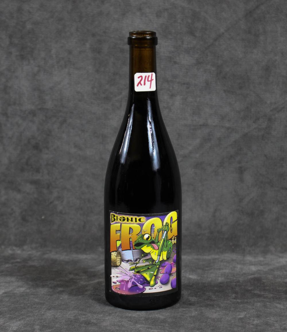 SINGLE BOTTLE OF VINTAGE SYRAH