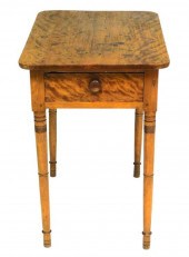 SINGLE DRAWER STAND, AMERICAN,