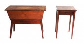 SINGLE DRAWER STAND AND PINE D
