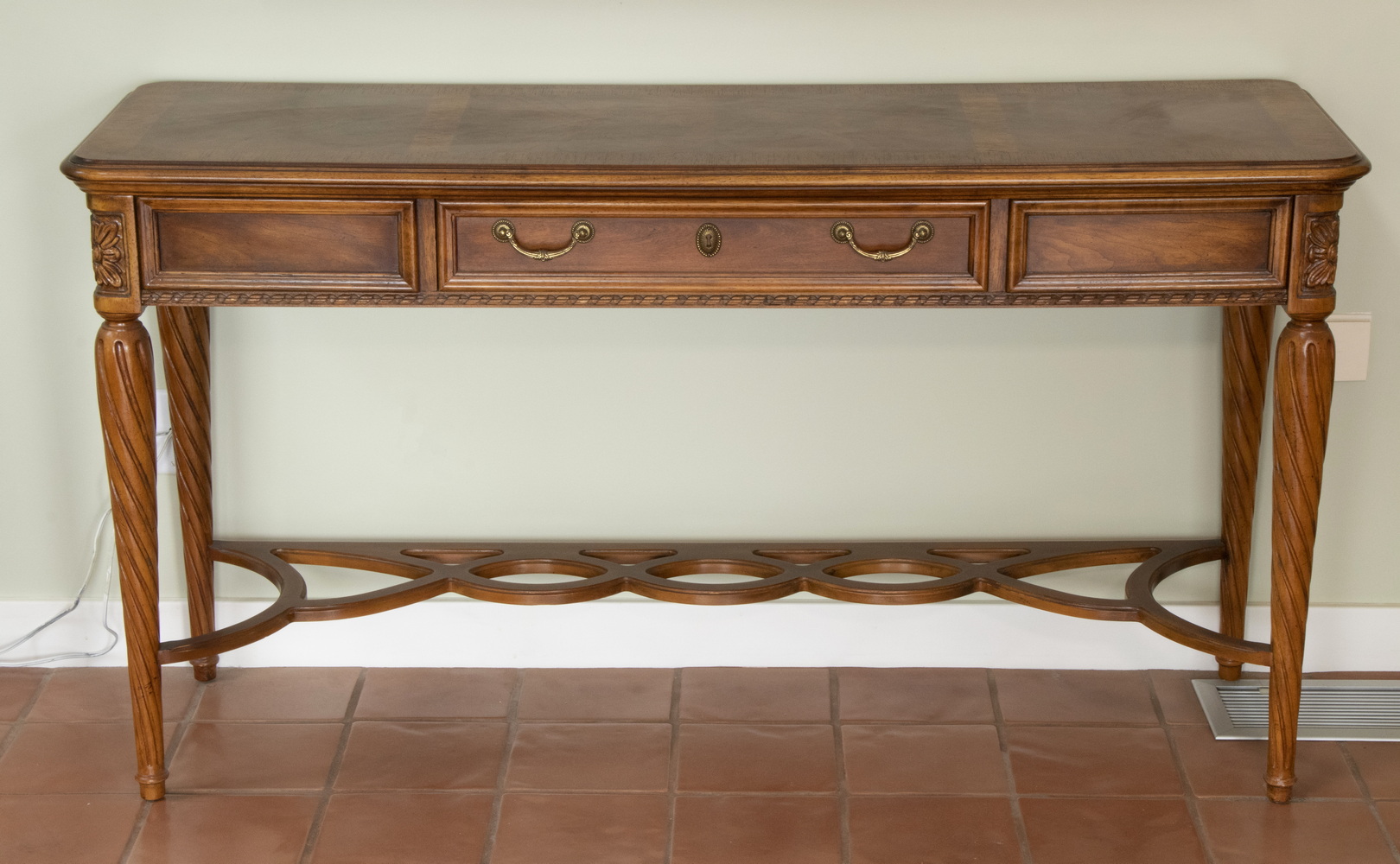 SINGLE DRAWER WOODEN CONSOLE