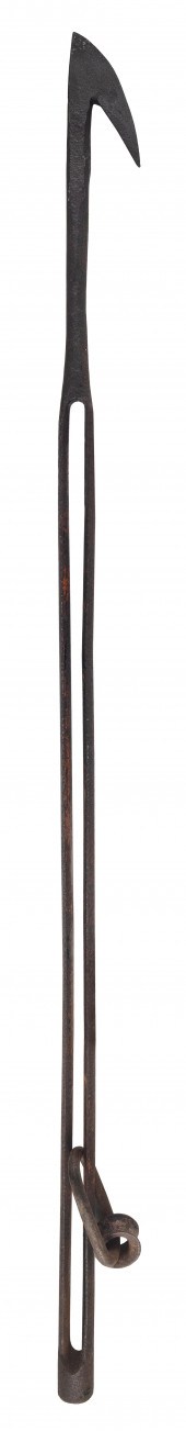 SINGLE-FLUE HARPOON FOR A BOW