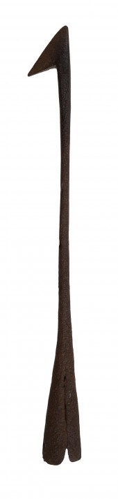 SINGLE-FLUE PORPOISE IRON HARP