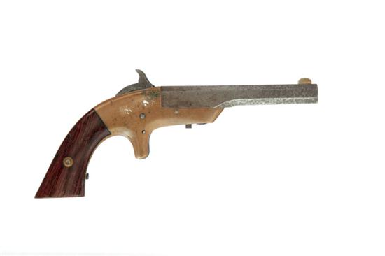 SINGLE SHOT PISTOL. Old style .30