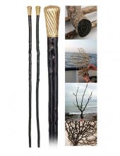 SINGULAR GOLD AND BLACK CORAL