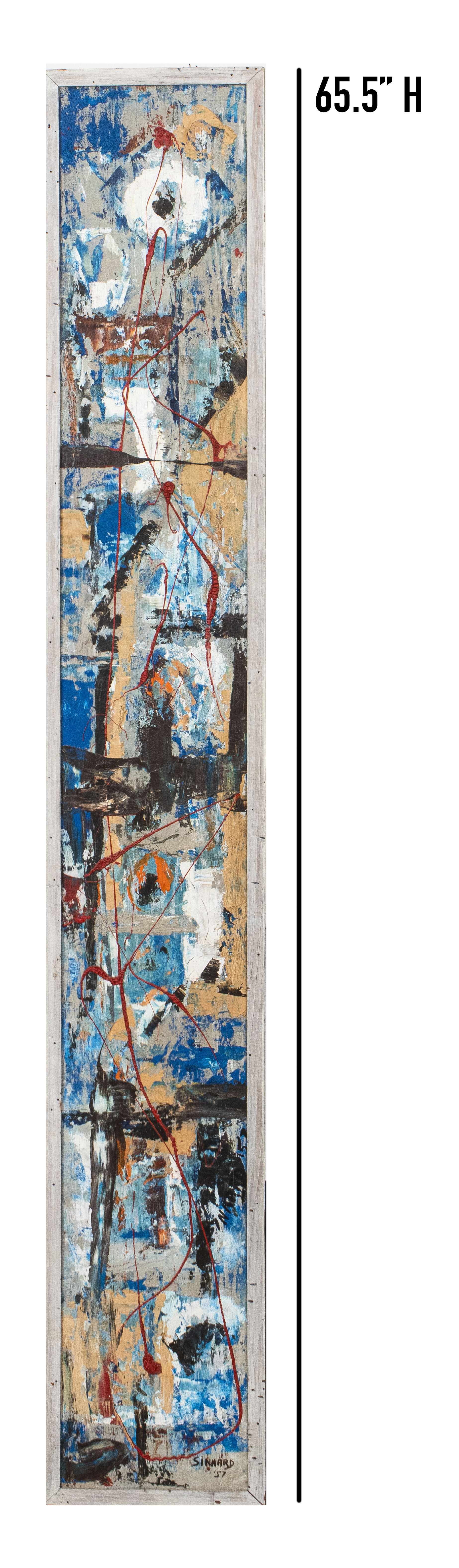 SINNARD ABSTRACTION ACRYLIC ON