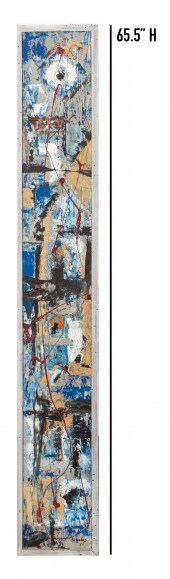 SINNARD ABSTRACTION ACRYLIC ON