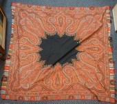 SINO-INDIAN EMBROIDERED SILK A