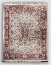 SINO PERSIAN HAND KNOTTED WOOL