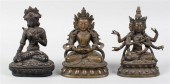 SINO-TIBETAN BRONZE FIGURE OF