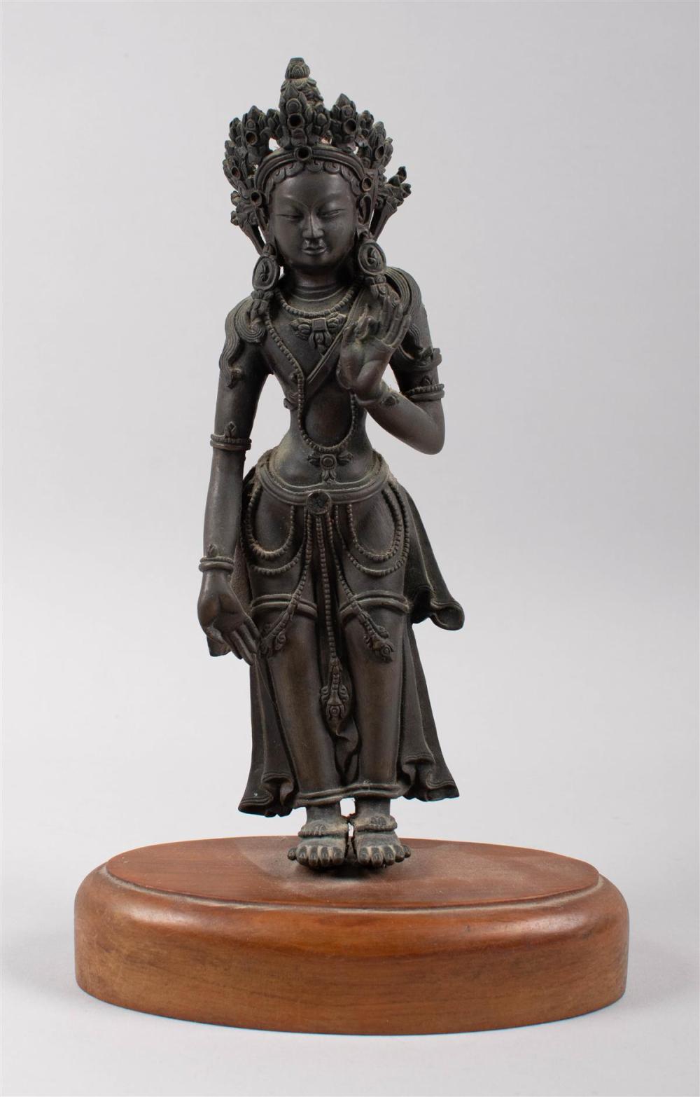 SINO-TIBETAN BRONZE FIGURE OF SHIVA